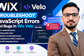 troubleshoot wix velo javascript errors and bugs
