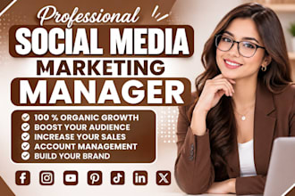 be your social media manager and content creator