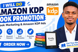 do amazon KDP book promotion ebook marketing amazon KDP ads amaon kdp expert