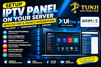setup iptv panel on your server with xui one  lifetime whmcs integration