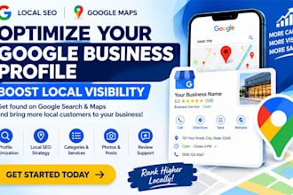 optimize your gmb profile for local SEO, google maps ranking