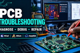 repair, troubleshoot, pcb diagnose circuits, fix design errors debug electronics