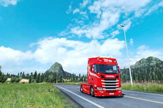 setup realistic graphics mods for ets2 and ats