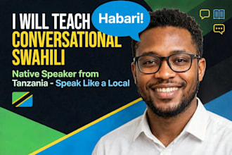 teach you conversational swahili