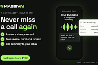 set up an ai phone receptionist voice agent with vapi for your business