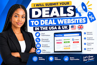 do coupon code submission, deal posting and coupon promotion
