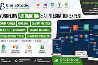 be your zapier automation expert make workflow and chatgpt ai integration