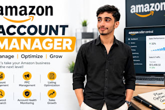 amazon account manager ppc expert listing creation and seo