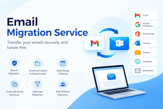migrate emails between outlook microsoft 365 gmail and pst files