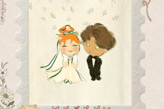 design wedding or invitation card