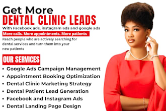 generate dental clinic leads dentist leads dental marketing dental ads
