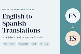 translate from english to spain or neutral spanish