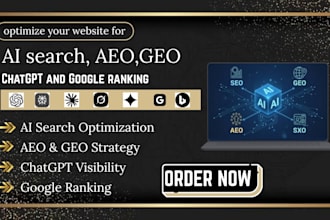 boost ai visibility score ai SEO optimization GEO aeo aio to rank on google