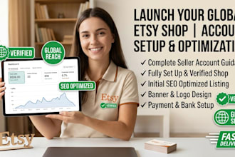 create etsy account creation etsy seller creation etsy shop setup