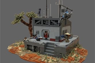 design custom lego moc,set,minifigure,buildings with pdf instructions,partlist