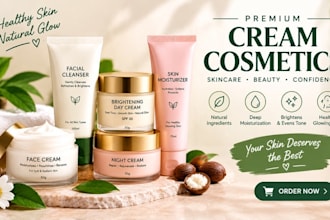 develop custom cosmetic cream and skincare formulations