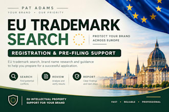 provide eu trademark search and registration support