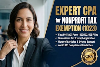 prepare and efile irs form 990 990ez 990n maintain nonprofit compliance as CPA