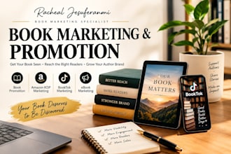 promote your book with amazon KDP and booktok marketing