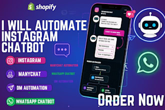automate instagram chatbot manychat automation dm automation whatsapp ai chatbot