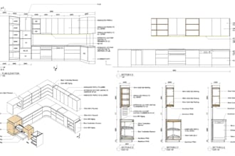 create woodworking and joinery shop drawings with fusion 360 and sketchup