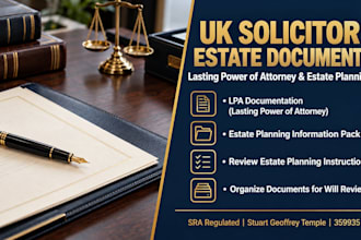 prepare lasting power of attorney legal documents