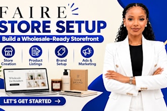 faire store creation faire store marketing faire listings faire ads faire brand