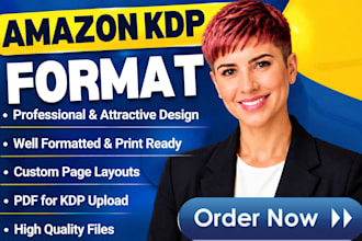 design and format a workbook for amazon KDP