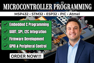 program msp432 stm32 esp32 pic and atmel microcontrollers in c