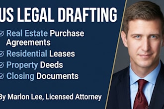 write your US residential lease or commercial lease agreement