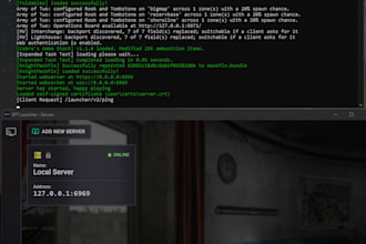 help you set up a server for single player tushonka