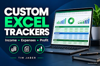 create a custom excel profit and expense tracker for your business