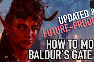 mod and optimize skyrim, fallout, cyberpunk and legend of zelda character