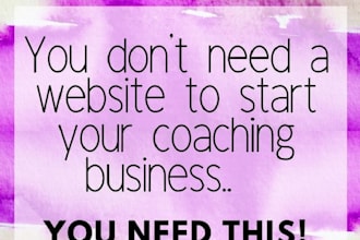 be your life coach and accountability coach
