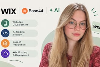 build your app on wix base44 with ai coding and wix hosting