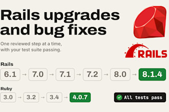 upgrade your legacy ruby on rails app to rails 8 and fix its bugs