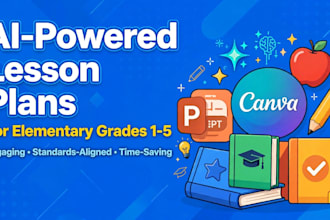 do custom elementary lesson plans with activities and worksheets