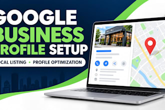 google business profile setup gmb creation local seo map listing services
