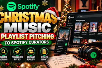 pitch your christmas music to spotify playlist curators