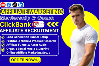 mentor you on affiliate marketing program clickbank affiliate expert recruitment