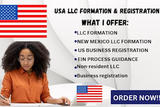 register new mexico llc formation llc registration US business setup ein