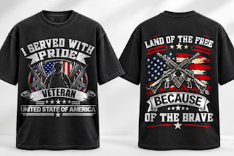 typography and custom t shirt design