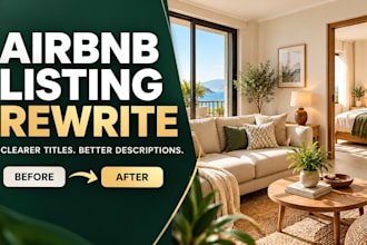 rewrite your airbnb listing title and description