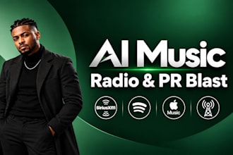 promote ai music through college radio stations