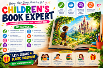 children story book writing kids book ghostwriter children book illustrations