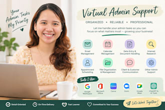 provide reliable virtual admin support