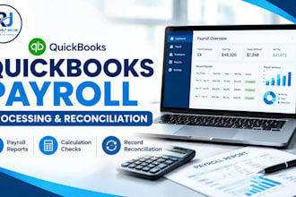 process payroll in quickbooks online payroll and reconcile reports