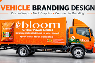 design eye catching vehicle branding and car wrap graphics