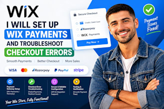 set up wix payments and troubleshoot checkout errors