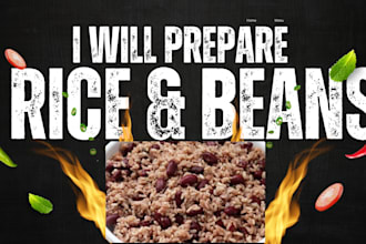teach you how to prepare delicious rice and beans